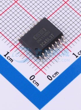 仪表放大器 INA114BU SOIC-16 TI/德州 电子元器件配单原装正品