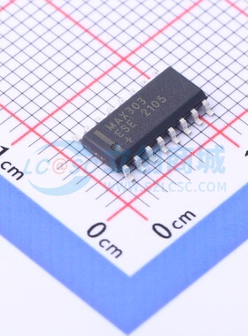 模拟开关/多路复用器 MAX303ESE+T SO-16 MAXIM(美信) 电子元器件