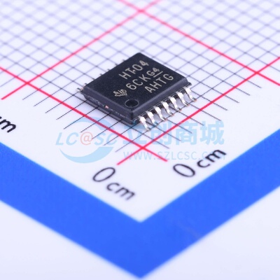 反相器 SN74HCT04PWR TSSOP-14 TI/德州 电子元器件配单原装正品