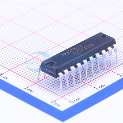 模数转换芯片ADC TLC1543CN PDIP-20 TI/德州 电子元器件原装正品