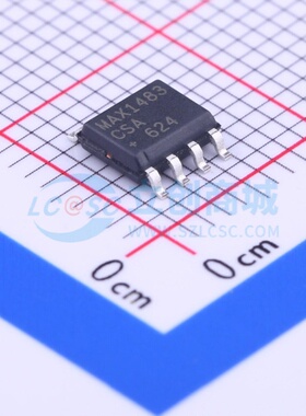 RS-485/RS-422芯片 MAX1483CSA+T SOIC-8 MAXIM(美信) 电子元器件