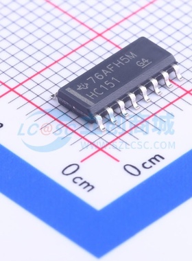 信号开关/编解码器/多路复用器 SN74HC151DR SOIC-16 TI/德州