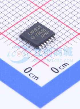 逻辑门 CD4081BPWR TSSOP-14 TI/德州 电子元器件配单原装正品