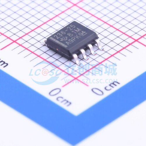电压基准芯片 LM236DR-2-5 SOIC-8 TI/德州 电子元件配单原装正品