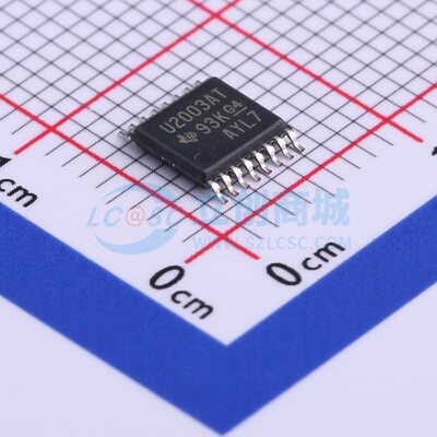 达林顿晶体管阵列 ULQ2003ATPWRQ1 TSSOP-16 TI/德州 电子元器件