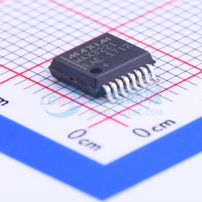 RS232芯片 MAX3221EAE+T SSOP-16 MAXIM(美信) 电子元件原装正品