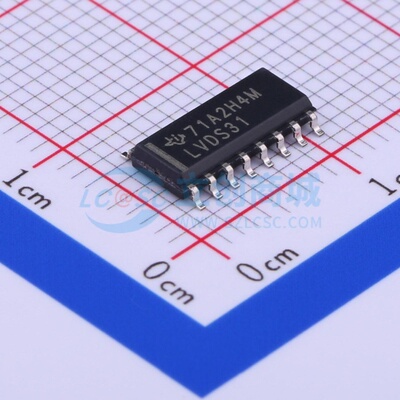 LVDS芯片 SN65LVDS31D SOIC-16 TI/德州 电子元器件配单原装正品