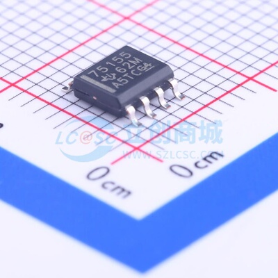 RS232芯片 SN75155DR SOIC-8 TI/德州 电子元器件配单原装正品