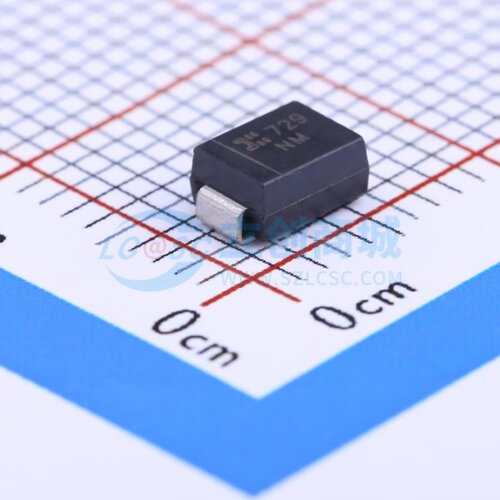 静电保护器(TVS/ESD) SMBJ64A-13-F DO-214AA DIODES(美台) 原装
