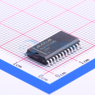 数码管驱动 MAX7221CWG+T SOIC-24 MAXIM(美信) 电子元件原装正品