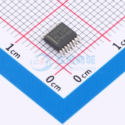 信号开关/编解码器/多路复用器 SN74CBT3253DBQR SSOP-16 TI/德州