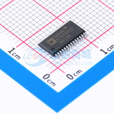 数模转换芯片DAC AD9764ARUZRL7 TSSOP-28 ADI(亚德诺) 原装正品