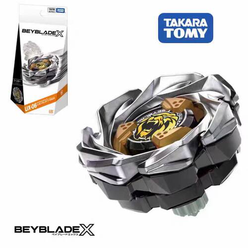 TOMY多美卡 Beyblade X 爆旋陀螺战斗陀螺 UX-06 雄獅猎爪