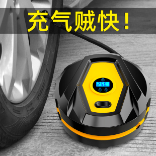 车载充气泵电动打气筒小轿车汽车用气泵轮胎便携式 车用车胎冲气泵