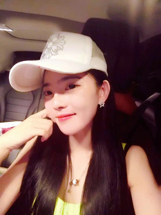 2026新款超闪镶钻白色女帽mmj帽白色鸭舌帽棒球帽双枪帽