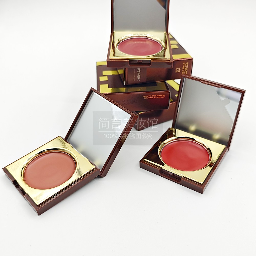 JUST.TINO颊彩丝滑腮红腮红膏口红眼影多用膏丝绒哑光柔雾质地3g