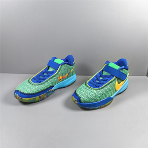 酷动城 NIKE LEBRON 詹姆斯20 儿童轻便减震实战篮球鞋DV3023-300