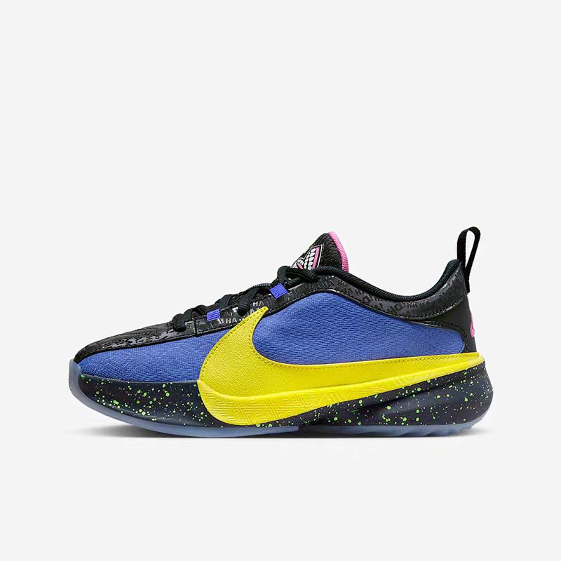 正品 耐克Nike Freak 5 GS字母哥5大童缓震透气儿童篮球鞋FN4399