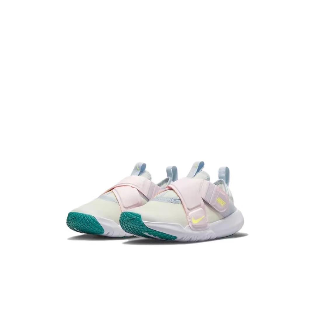 正品 Nike 耐克女童魔术贴轻便耐磨防滑运动休闲跑步鞋CZ0186-100