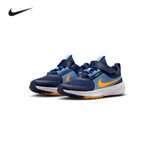 正品 Nike Star Runner 5儿童低帮透气休闲运动鞋HF7005-403