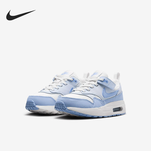 正品 Nike Air Max 1 气垫减震耐磨 儿童休闲运动鞋DZ3308-116
