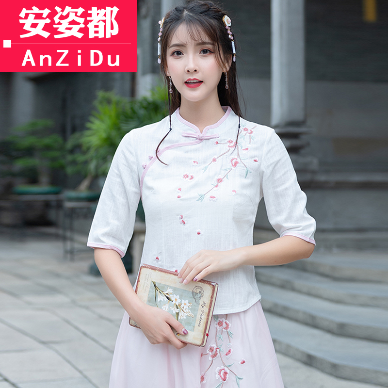 中国风女装上衣夏装