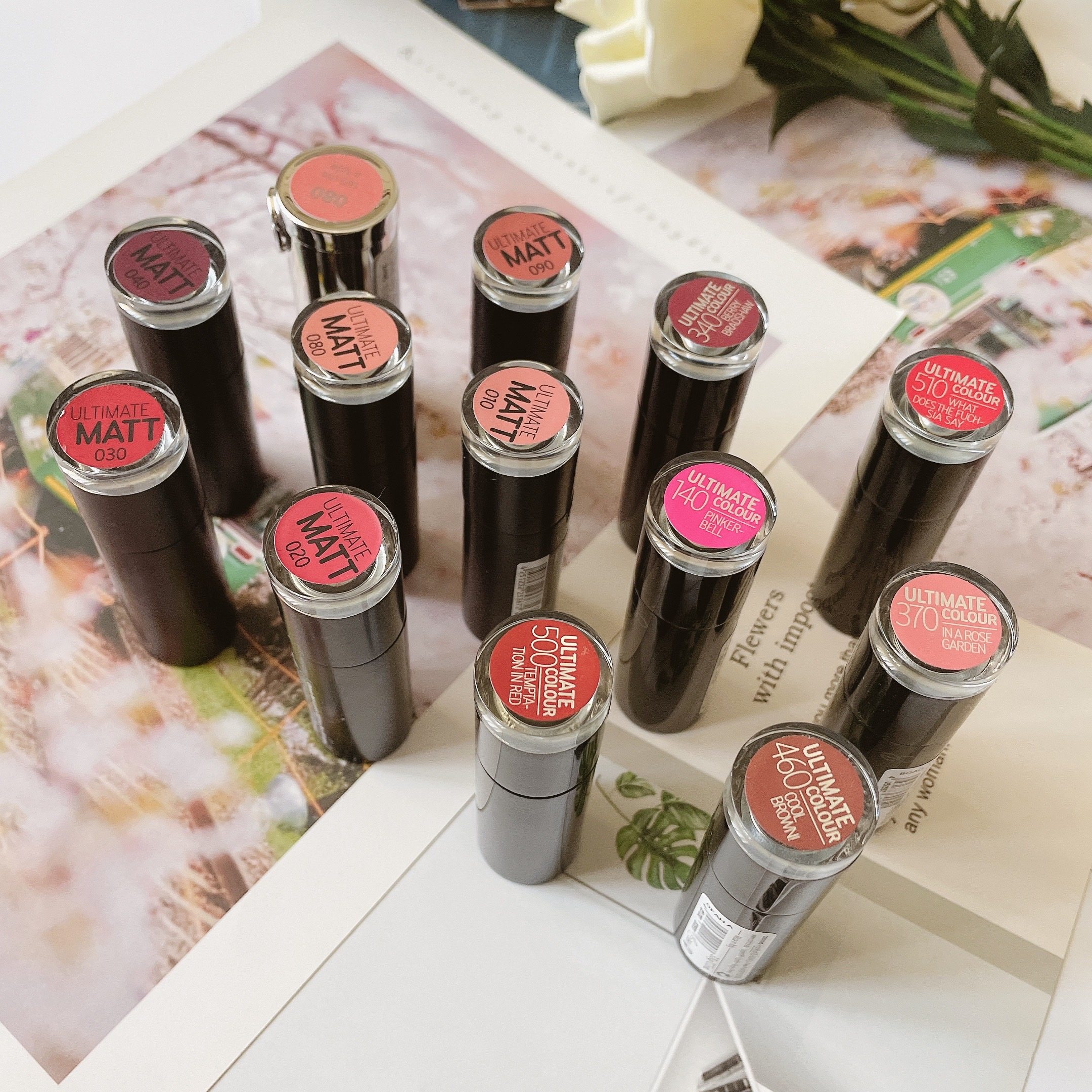 德国catrice植物滋润炫彩雾面哑光保湿滋润复古口红 3.8g