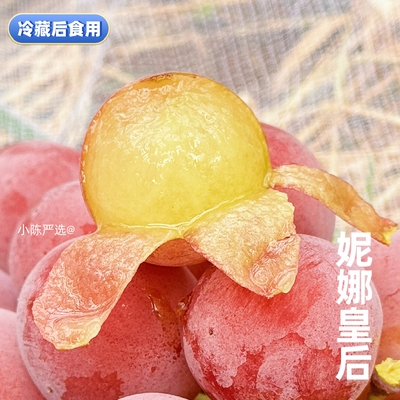 【小陈严选】云南妮娜皇后葡萄高原新鲜水果孕妇无籽红提浓郁香甜