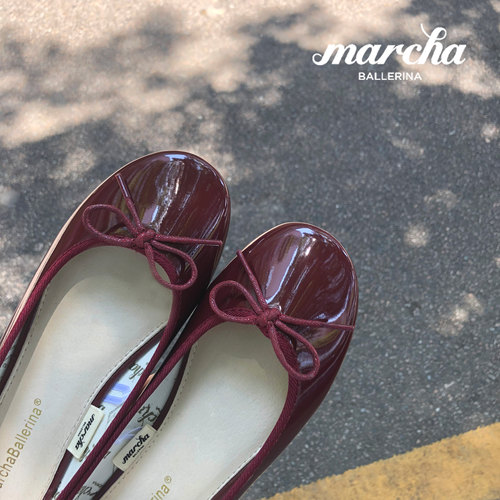 marcha香风蝴蝶结舒适软底四季鞋