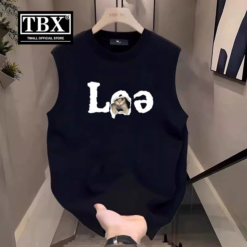 潮牌纯棉背心男士无袖T恤2025新款夏季美式宽松运动健身坎肩男款