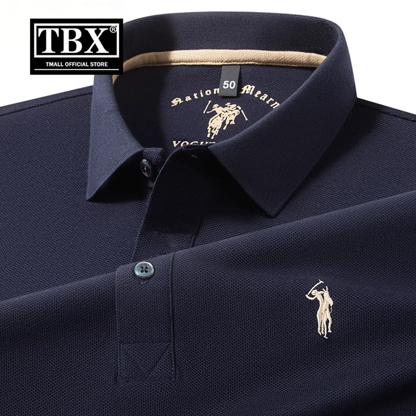 高端保罗POLO衫男士2026新款夏季商务风休闲翻领纯棉短袖t恤男款