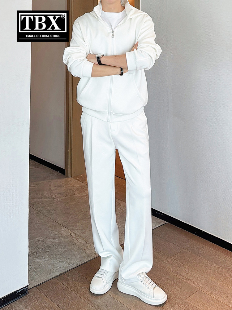 高端男士运动套装2025新款春秋冬季休闲卫衣外套两件套男款卫裤潮