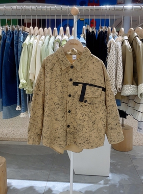 春秋季imau奕玛专柜正品男大童装儿童衬衫晕染衬衣43LF114013