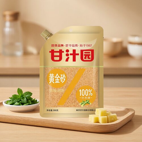 甘汁园黄金砂糖细粒300g