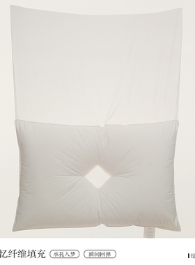 LANSIU/蓝丝羽进口英伟达DACRON记忆纤维枕仰趴睡枕头家用枕芯