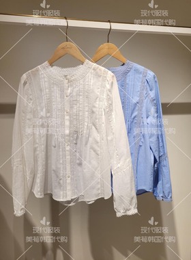 不退换 美荀家 athe vanessabruno 26年春衬衫女 VLBL6B203 108