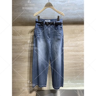 不退换 美荀家 韩国代购 TIME 26年春牛仔裤 TM2G0-NPC203W 1218