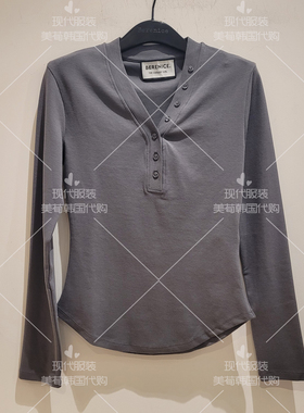 美荀家韩国百货 BERENICE 25年秋T恤 BE25A3FRR09 912