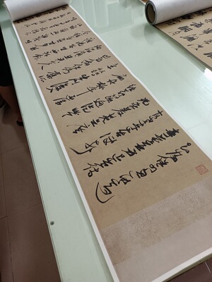 明 张瑞图 行草书杜甫诗册古代名家书法真迹微喷复制新品学习临摹