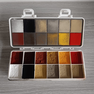 修理班长家具修漆宝色粉12色木器家具油漆上色进口油性色精颜料粉