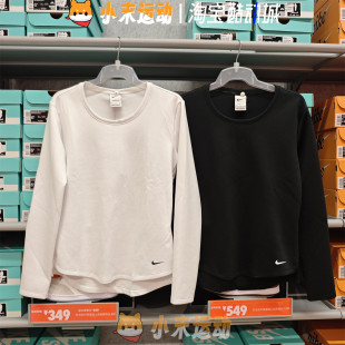 女子速干透气跑步训练运动圆领长袖 正品 T恤DD4928 耐克 Nike