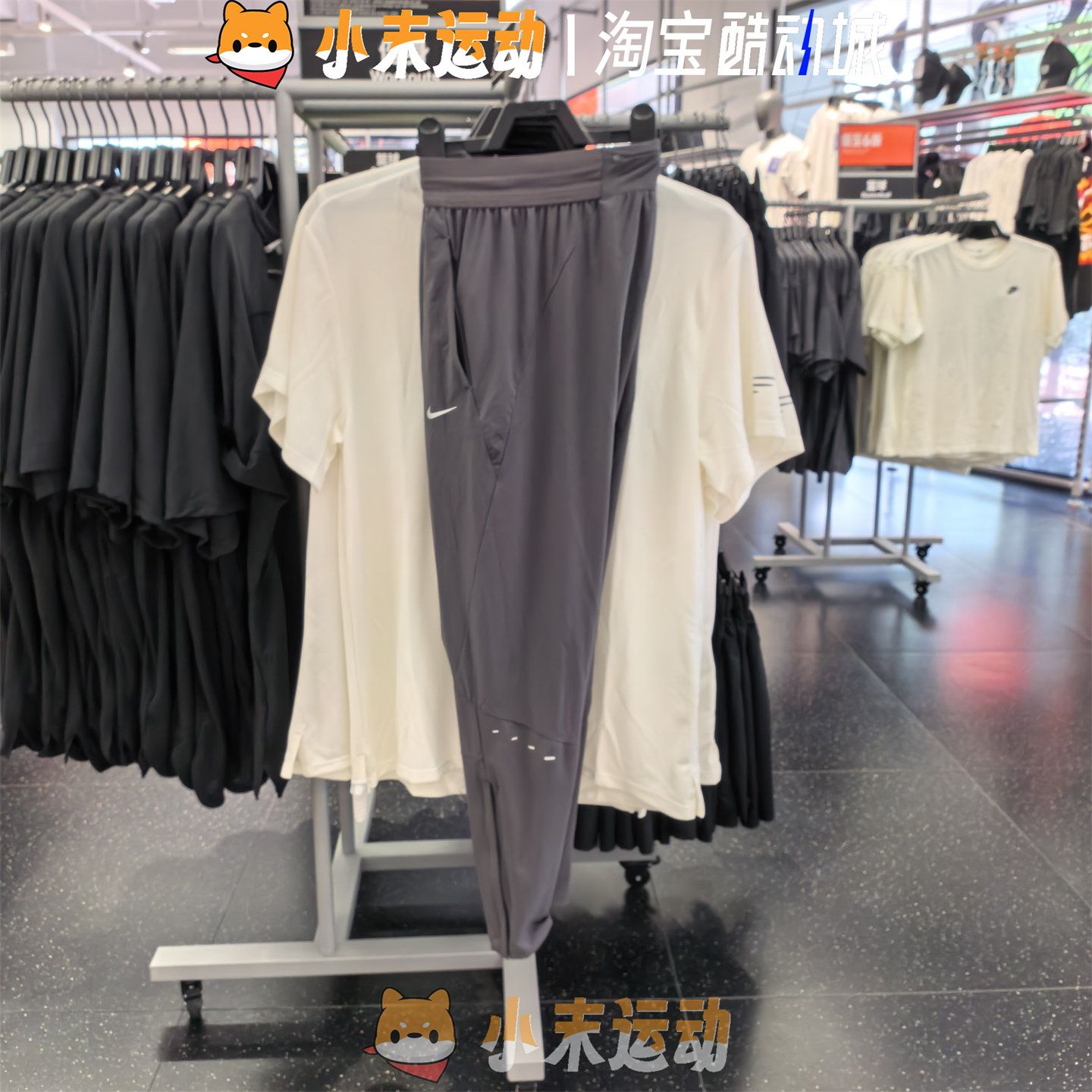 Nike/耐克 正品女子速干跑步中腰透气运动梭织长裤 HV6089