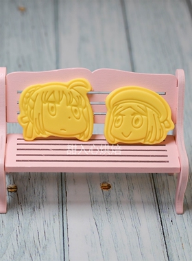 FateGrand Carnival饼干模具烘焙工具曲奇糖霜3D按压石塑粘土