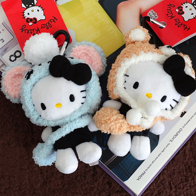 小鼻噶头套款hellokitty包挂件