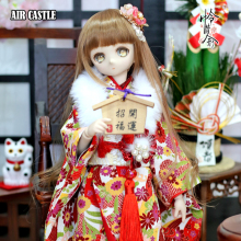 4分BJD娃衣振袖和服繁华I怜惜人形 MDD MSD AS AirCastle 现货