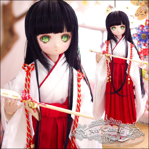 4分bjd娃衣 经典 传统 巫女服 和服 怜惜人形 mdd msd 现货