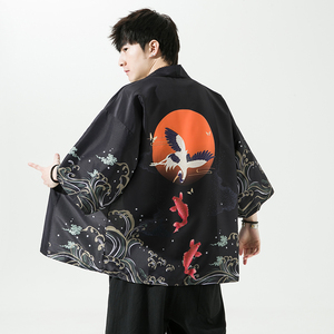 2025夏季新款风 霞光 圣者汉服开衫披风男DS A008-1K036p40图片