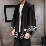 夏季新款风，龍图祥云和服开衫披风男款DSA008-1K88p40，男装卫衣，电商A008-1