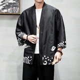 2025夏季新款风，龍图祥云和服开衫披风男款6006K88p40，男装卫衣，电商A008-1