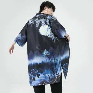 夏季风 长款汉服开衫披风男 DSA008-1-K207 p48图片